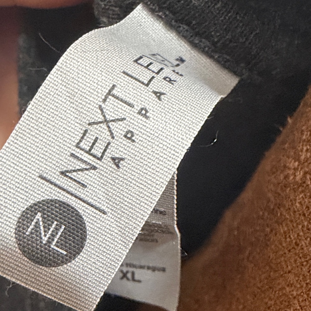 Next Level Apparel Black Tee “ I’m not racing I’m qualifying “ XL - Picture 2 of 5